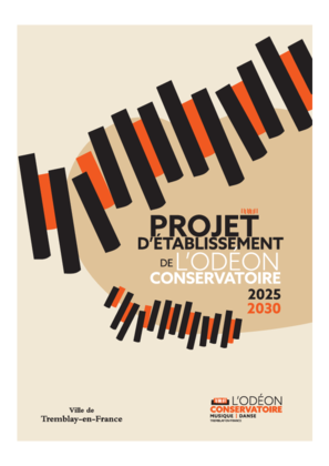 Couverture de Projet d'établissement du conservatoire